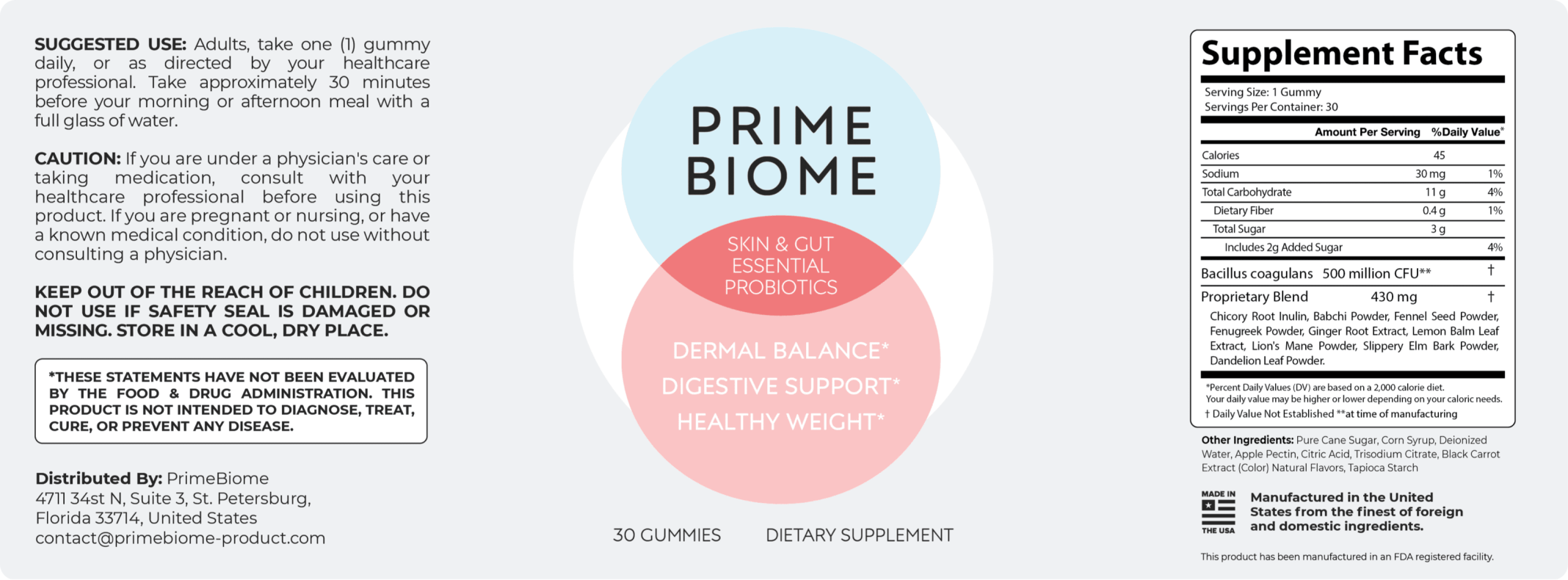 Prime Biome Label